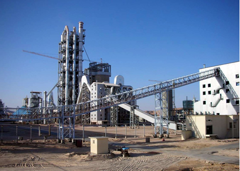 沙特纳吉兰6000T/D水泥生产线